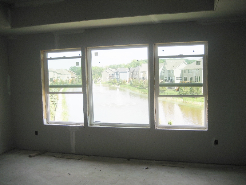 Windows of Spring Meadows Home in Plymouth